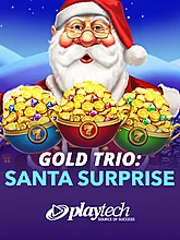 Gold Trio Santa Surprise